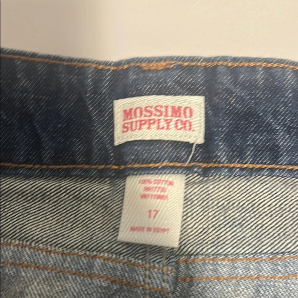 Mossimo Supply Co Blue Gray Mini Skirt Casual - Picture 6 of 6